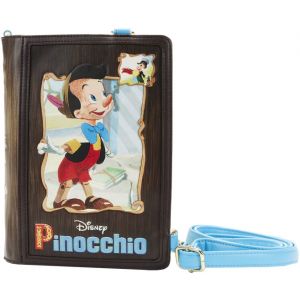 Loungefly Disney Classic Books Pinocchio Convertible Crossbody