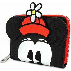 Loungefly Disney Positively Minnie Polka Dot Zip Around Wallet - WDWA1162