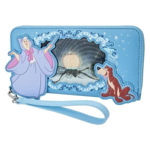 Loungefly Disney Cinderella Princess Lenticular Series Zip Wallet