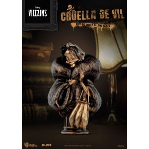 Beast Kingdom Disney Villains Series PVC Bust Cruella De Vil 16 cm