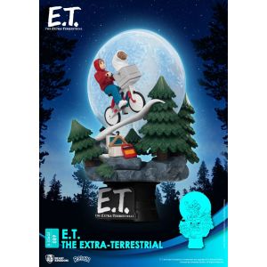 Beast Kingdom E.T. the Extra-Terrestrial D-Stage PVC Diorama Iconic Scene Movie Scene 15 cm