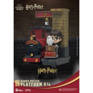 Beast Kingdom Harry Potter D-Stage PVC Diorama Platform 9 3/4 New Version 15 cm