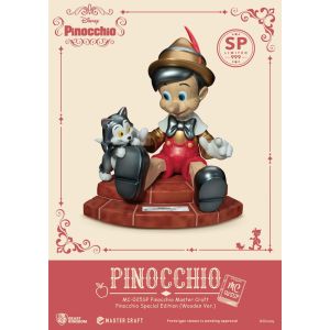 Beast Kingdom Disney Master Craft Statue Pinocchio Wooden Ver. Special Edition 27 cm