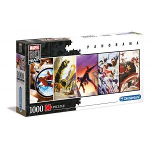 Marvel 80th Anniversary Panorama Puzzle Characters 1000 Piece