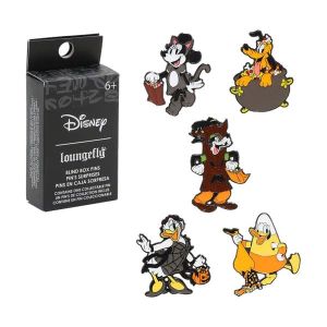Disney Loungefly Enamel Pins Blind Box Mickey Mouse & Friends Halloween 