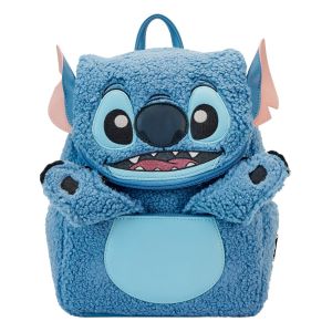 Disney by Loungefly Backpack Stitch Plush Pocket