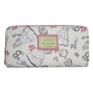 Disney by Loungefly Wallet Beauty and the Beast Creme heo Exclusive
