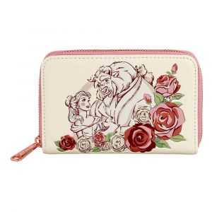 Disney by Loungefly Wallet Beauty and the Beast Flowers heo Exclusive