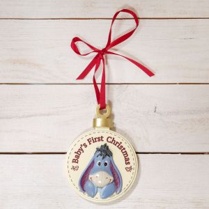 Disney Baby's First Christmas Hanging Decoration - Eeyore - XM6104