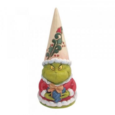 Grinch with Present Gnome - The Grinch by Jim Shore