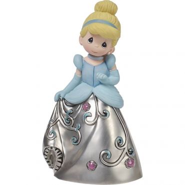 Precious Moments Disney Cinderella Decorative Bell, Resin/Zinc Alloy - 172422