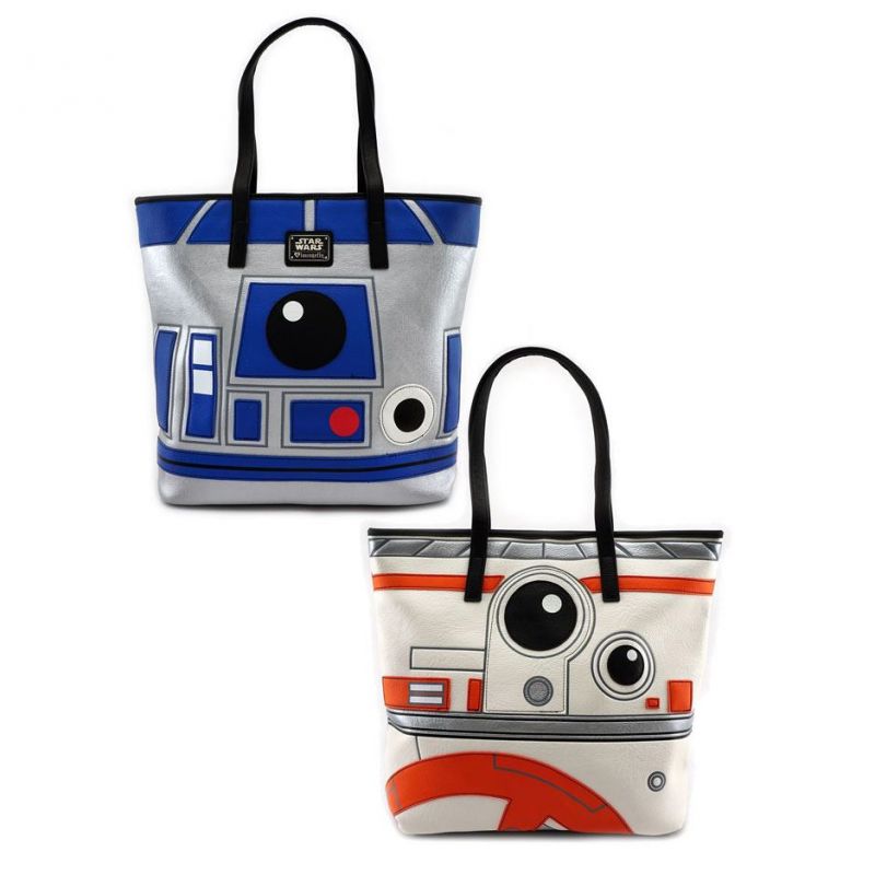 Loungefly Star Wars R2D2 BB8 2 Sided Tote Bag