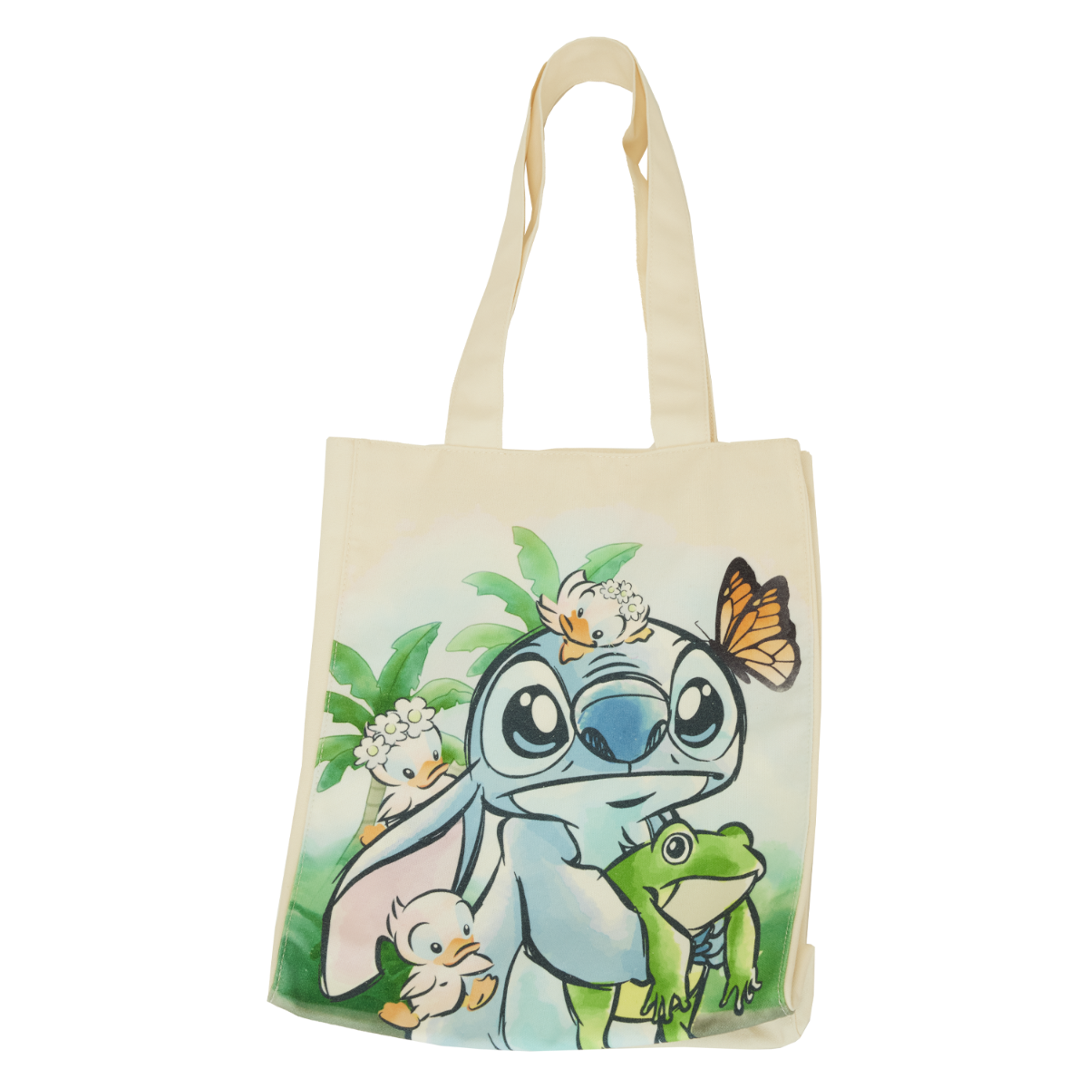 Springtime Stitch Lilo and Stitch Disney Loungefly Tote Bag
