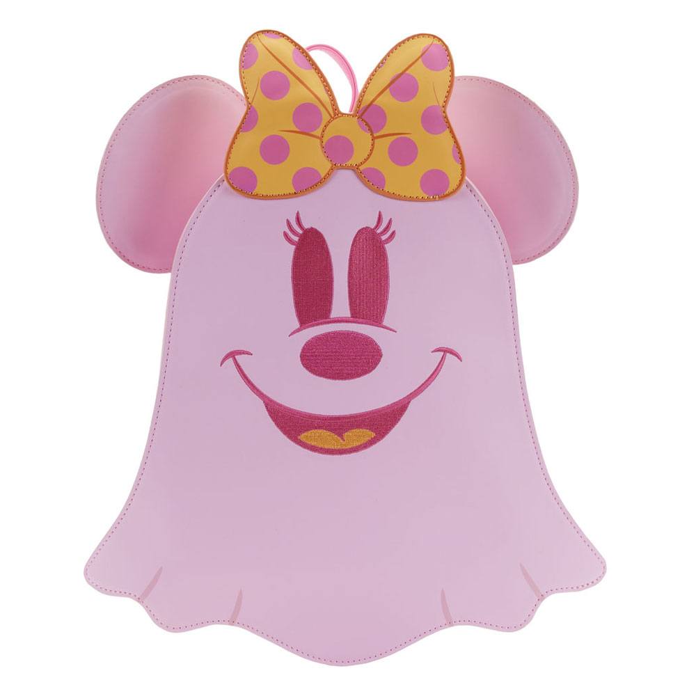 Loungefly Pastel Ghost Minnie Glow In The Dark Mini Backpack